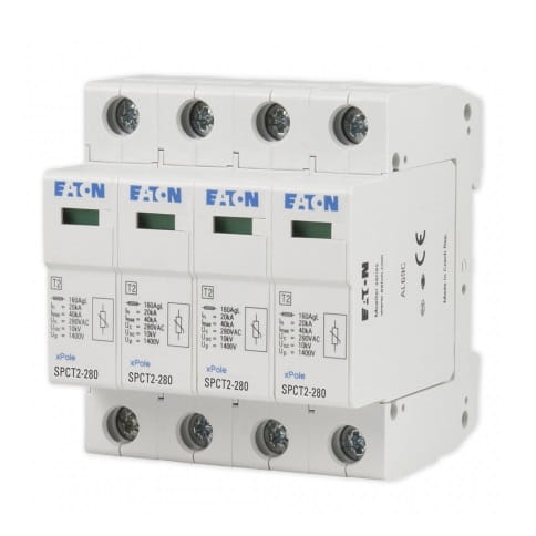 Eaton Limitator de supratensiune Tip 2 (C) 4P 20kA 1,4kV GPV-401-226