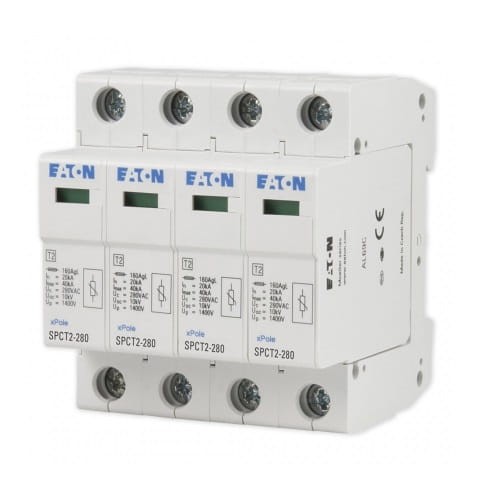 Eaton Limitator de supratensiune Tip 2 (C) 4P 20kA 1,4kV GPV-401-226