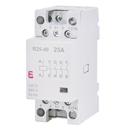 ETI Contactoare modulare 230V AC 4NO 25A GPV-401-228