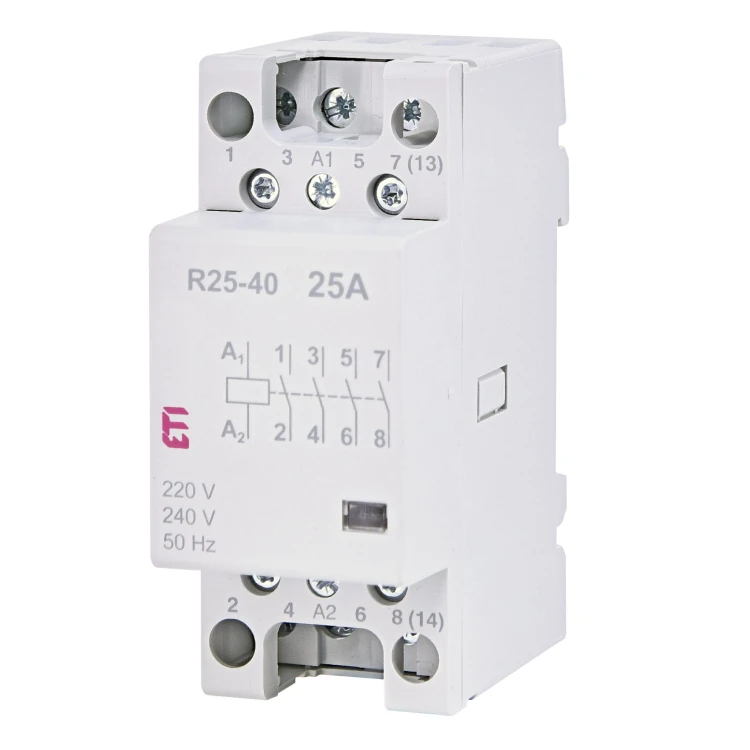 ETI Contactoare modulare 230V AC 4NO 25A GPV-401-228