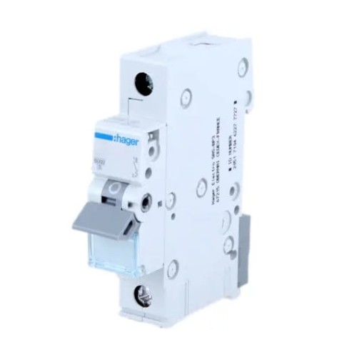 Hager Întrerupător de protecție la suprasarcină C 2A 1P 6kA GPV-401-231