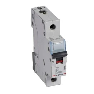 Legrand Întrerupător de protecție la suprasarcină B 6A 1P 6kA S 301 TX3