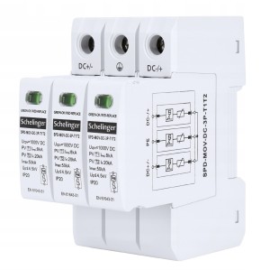 Limitator de supratensiune Schelinger 3P 8kA DC 1000V