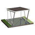 Copertină fotovoltaică VICA pentru 1 vehicul SOLO Carport GPV-105-01