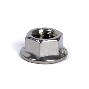 Piulițe cu Flanșă Hexagonală DIN 6923 cu Flanșă Zimțată - M10
