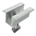 Clemă de prindere centrală H25 L50 brută cu șurub M8x25 și inserție pentru panouri de 35 mm PV-04-17