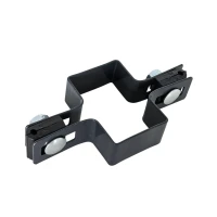 Colier intermediar pentru panouri de gard 40x60 antracit grafit