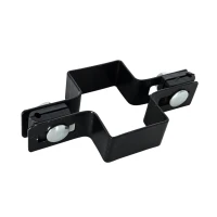 Colier intermediar pentru panouri de gard 40x60 negru