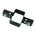 Colier intermediar pentru panouri de gard 40x60 verde GPV-700-03 (2)