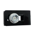 Colier universal suport conector pentru panouri de gard negru GPV-700-17 (2)