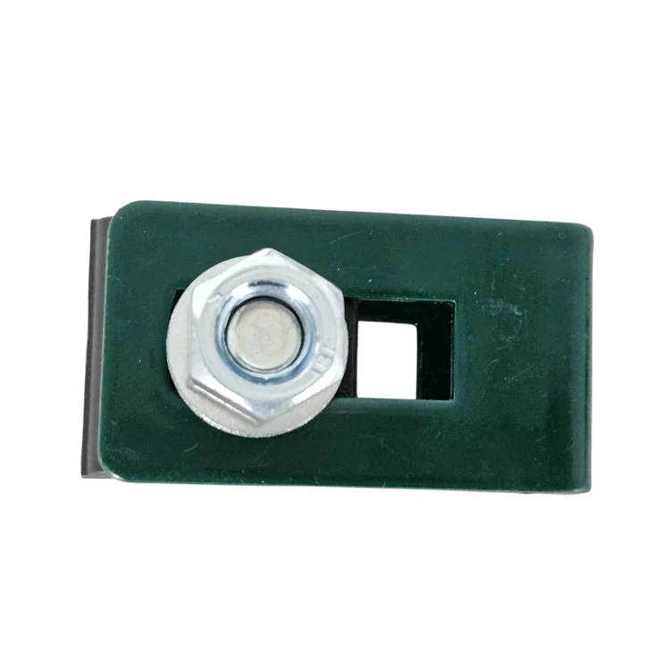 Colier universal suport conector pentru panouri de gard verde GPV-700-18 (2)