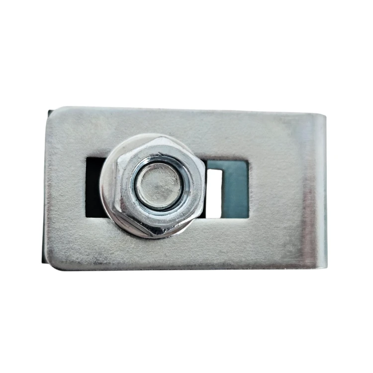 Colier universal suport conector pentru panouri de gard zincat GPV-700-19 (2)