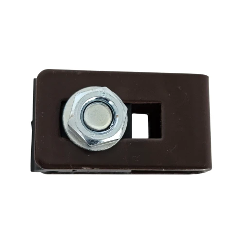 Colier universal suport conector pentru panouri de gard maro GPV-700-20