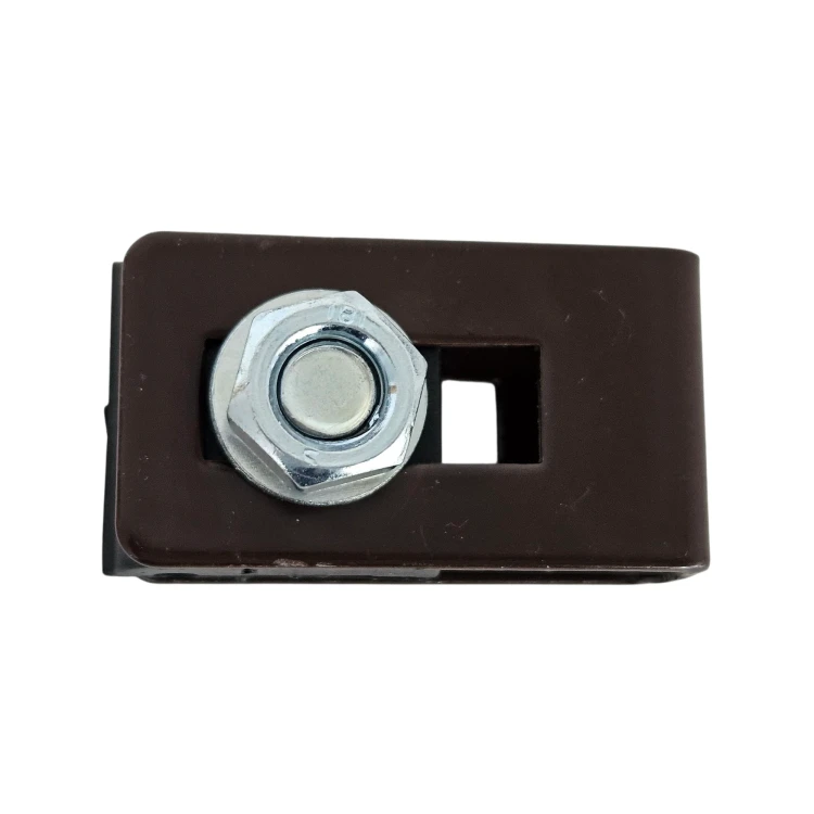 Colier universal suport conector pentru panouri de gard maro GPV-700-20