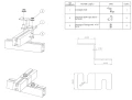 Conector, unghi transversal pentru conectarea profilelor la un unghi de 90°. GPV-01-01 (4)