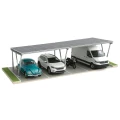 Copertină fotovoltaică VICA pentru 4 vehicule 2x2 module Carport GPV-105-04