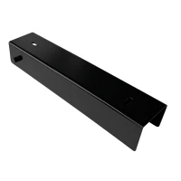 Profil C conector suport pentru soclu 250x50 negru