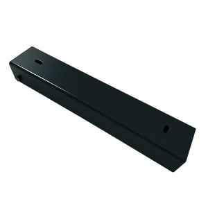 Profil C conector suport pentru soclu 300x55 negru