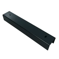 Profil C conector suport pentru soclu 300x50 negru