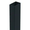 Stâlp de gard 60x40x1,2 mm, lungime 2,4 m, RAL 9005 GPV-700-72 (2)