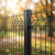Stâlp de gard 60x40x1,2 mm, lungime 2,4 m, RAL 9005 GPV-700-72 (4)