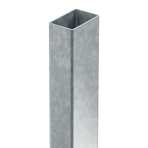 Stâlp gard 60x40x1,2 mm, lungime 2,4 m, zincat GPV-700-70 (2)