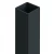 Stâlp de gard 80x80x2 mm, lungime 2,4 m, gri antracit GPV-700-73 (2)