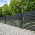Stâlp de gard 80x80x2 mm, lungime 2,4 m, gri antracit GPV-700-73 (6)