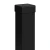 Stâlp de gard 80x80x2 mm, lungime 2,4 m, negru GPV-700-74 (1)
