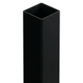 Stâlp de gard 80x80x2 mm, lungime 2,4 m, negru GPV-700-74 (2)