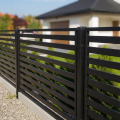 Stâlp de gard 80x80x2 mm, lungime 2,4 m, negru GPV-700-74 (4)