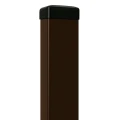 Stâlp de gard 60x40x1,2 mm, lungime 2,4 m, maro GPV-700-68 (1)