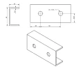 Conector de Profil 10cm Anodizat PV-18-04 (1)