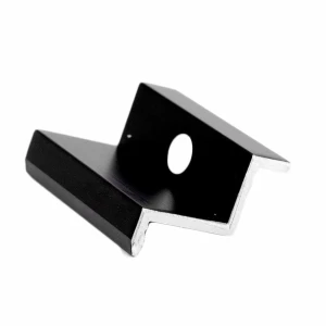 Clemă de capăt H30 Aluminiu 6060 gaura M8 Anodizat