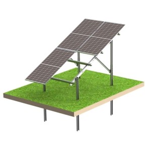 Kit solar N2V Ultra Strong – structură fotovoltaică la sol pentru 4 panouri