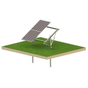 Kit Solar T1V Ultra Strong – structură fotovoltaică la sol pentru 2 panouri