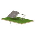 Structură fotovoltaică la sol Ultra Strong 4 panouri - Sistem de montaj T1V GPV-T1V-US4 (1)