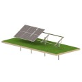 Structură fotovoltaică la sol Ultra Strong 6 panouri - Sistem de montaj T1V GPV-T1V-US6 (1)