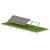 Structură fotovoltaică la sol Ultra Strong 8 panouri - Sistem de montaj T1V GPV-T1V-US8 (1)
