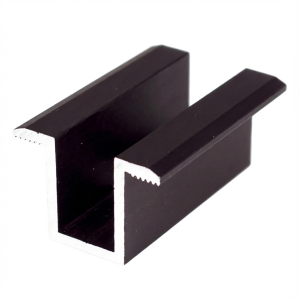 Clemă de mijloc H24 Aluminiu 6060 Gaura M8 Anodizat