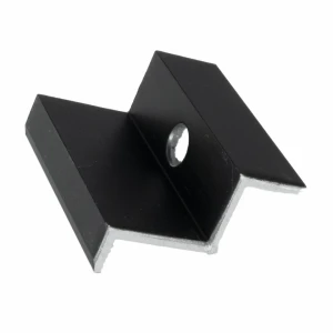 Clemă de capăt H35 Aluminiu 6060 gaura M8 Anodizat