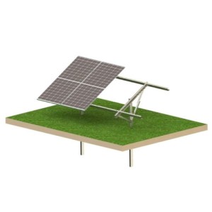 Kit Solar T1V Light – structură PV la sol pentru 4 panouri