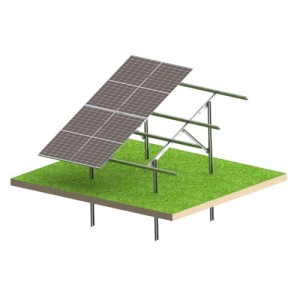 Kit Solar N2V Light – structură fotovoltaică la sol pentru 8 panouri