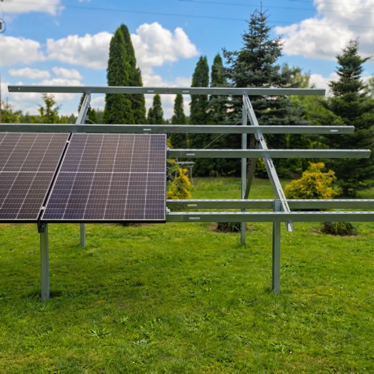 Kit Solar N2V Light – structură fotovoltaică la sol pentru 8 panouri GPV-N2V-L8 (8)