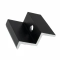 Clemă de capăt H40 Aluminiu 6060 gaura M8 Anodizat PV-03-10