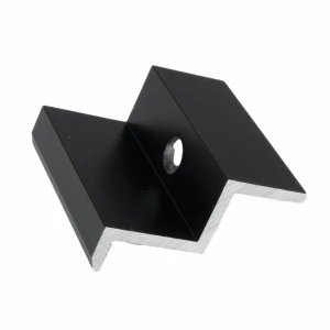 Clemă de capăt H40 Aluminiu 6060 gaura M8 Anodizat