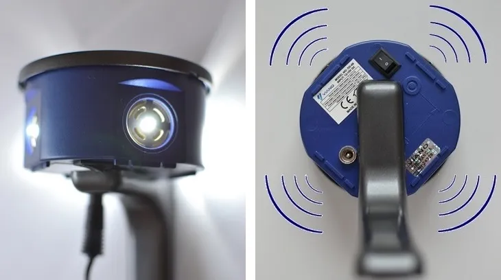 Dispozitiv de alungare rozătoare nevăstuici șoareci șobolani Viano Quattro-LED (OD6) PV-400-28 (4)