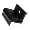 Clemă de capăt - Reglabilă prin caneluri glisante M8 30-50mm - Anodizat PV-03-21