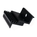 Clemă de capăt - Reglabilă prin caneluri glisante M8 30-50mm - Anodizat PV-03-21 (1)