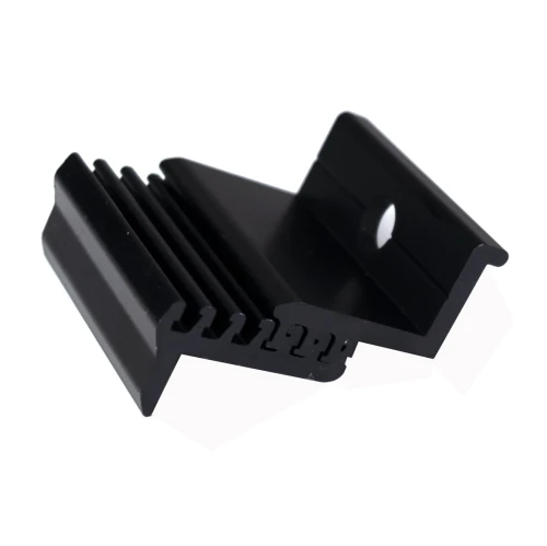 Clemă de capăt - Reglabilă prin caneluri glisante M8 30-50mm - Anodizat PV-03-21 (1)
